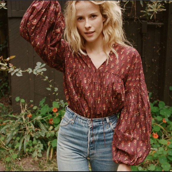 DOEN Petunia Blouse ✨ NWT